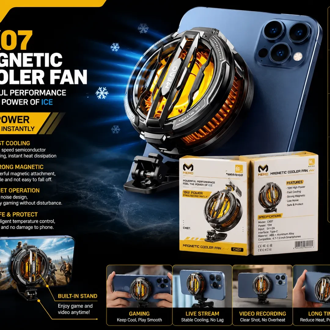 Memo CX07 Magnetic Phone Cooler